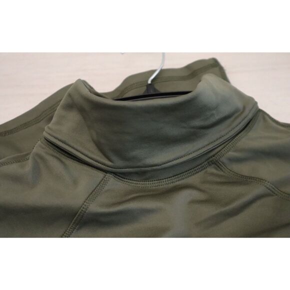 Under Armour 1381749 Women's Sz M Green Coldgear Infrared Funnel Neck Shirt - Picture 4 of 12